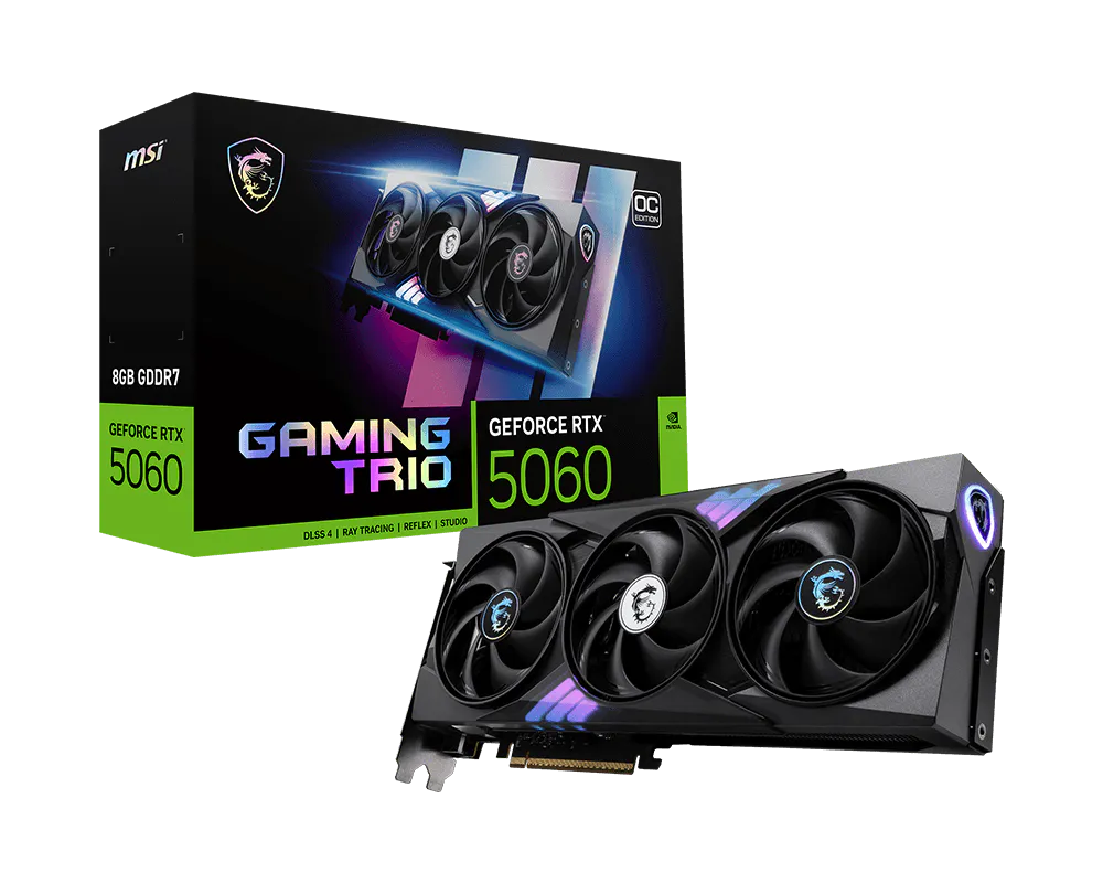 GeForce RTX™ 5060 8G GAMING TRIO OC