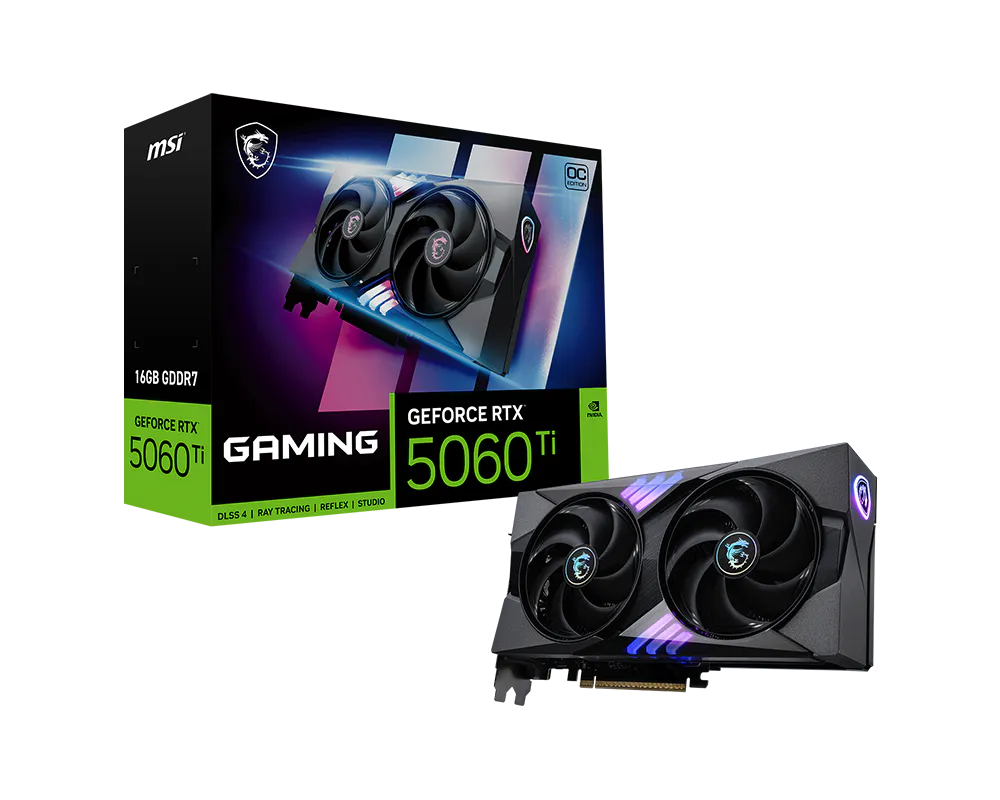 GeForce RTX™ 5060 Ti 16G GAMING OC