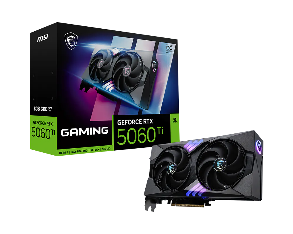GeForce RTX™ 5060 Ti 8G GAMING OC