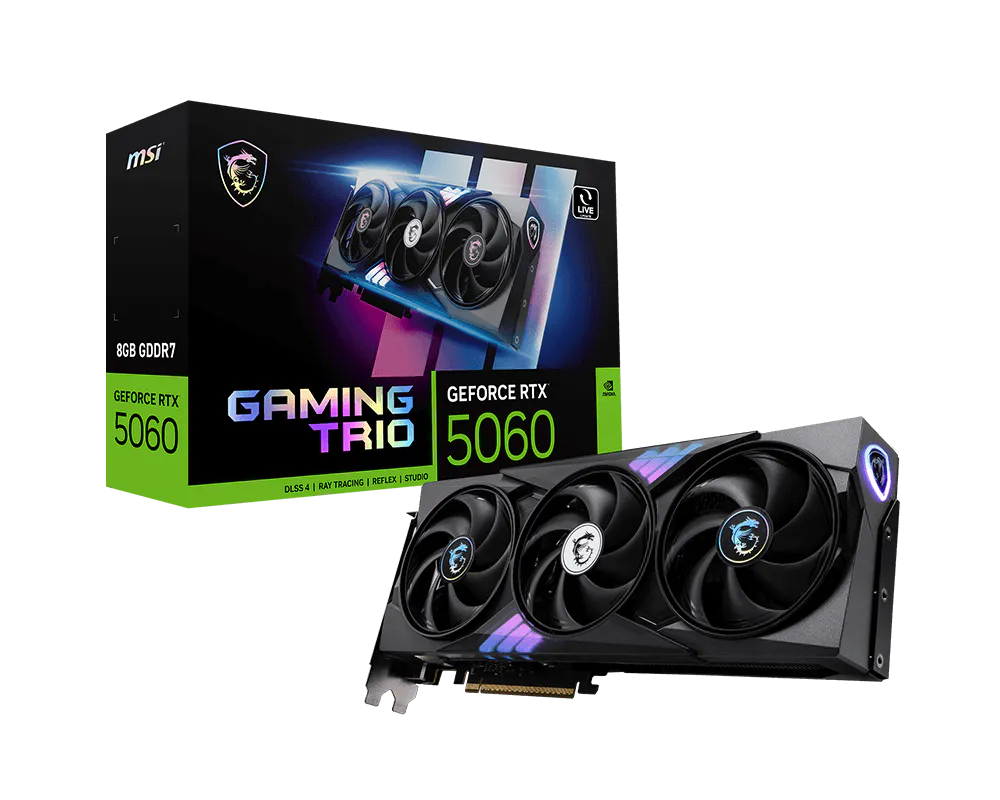 GeForce RTX™ 5060 8G GAMING TRIO