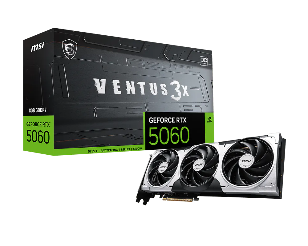 GeForce RTX™ 5060 8G VENTUS 3X OC