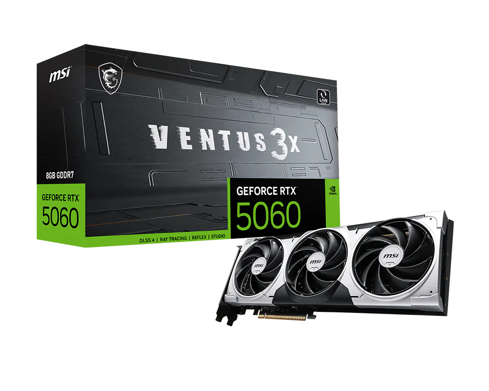 GeForce RTX™ 5060 8G VENTUS 3X