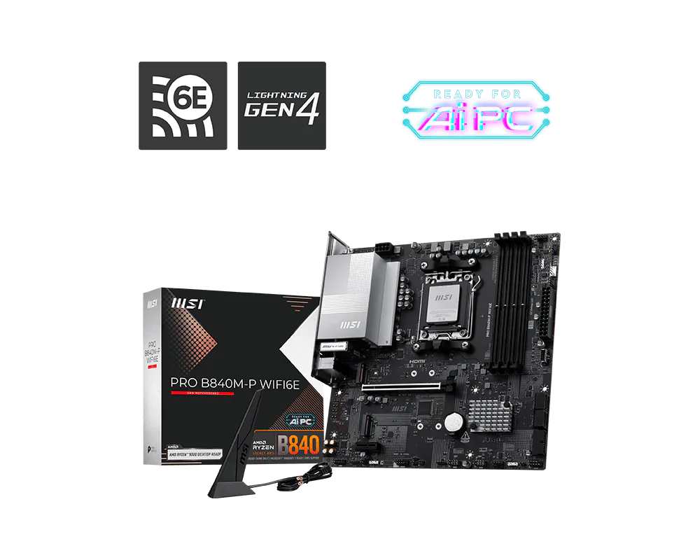 PRO B840M-P WIFI6E