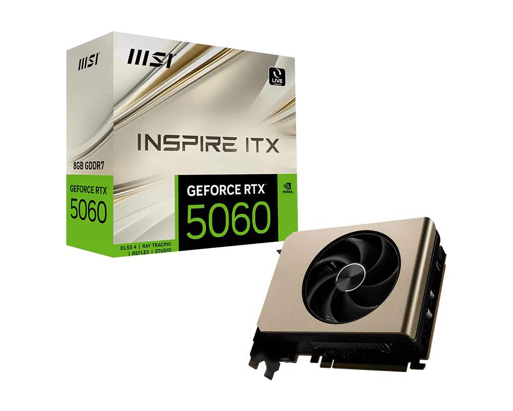 GeForce RTX™ 5060 8G INSPIRE ITX
