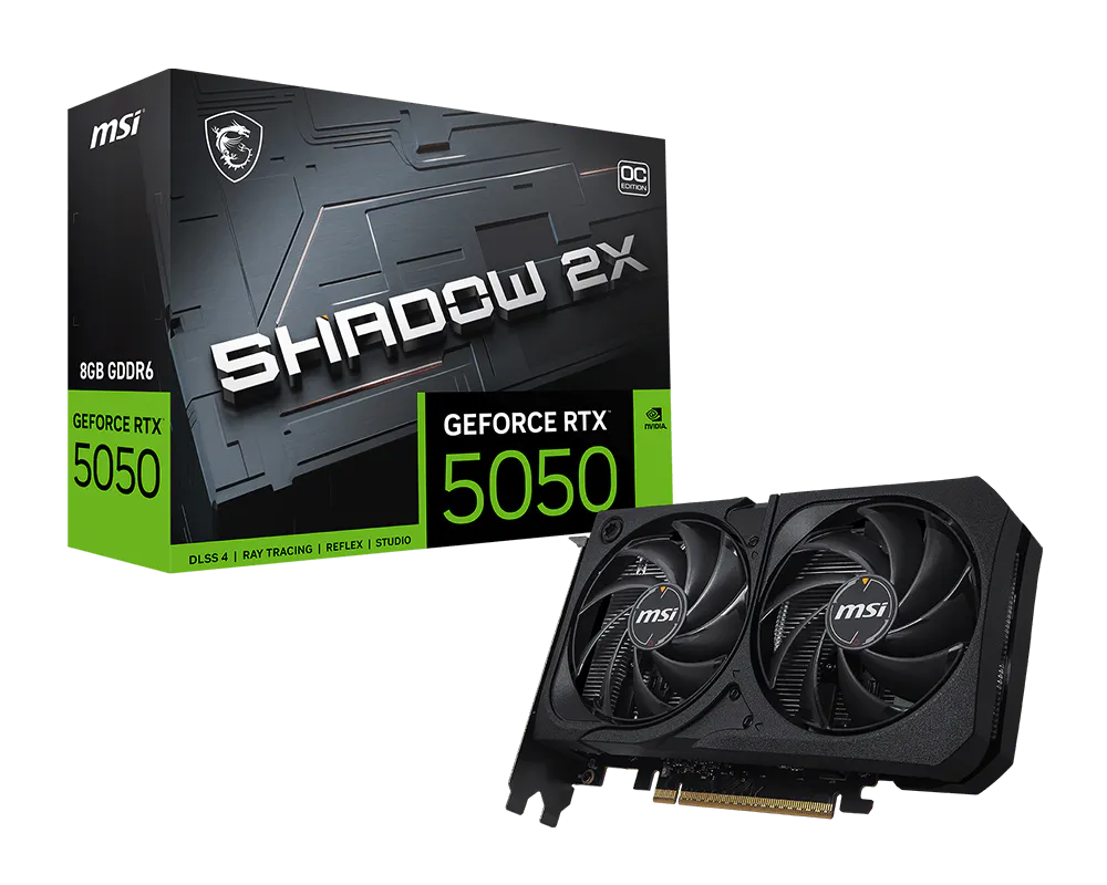 GeForce RTX™ 5050 8G SHADOW 2X OC