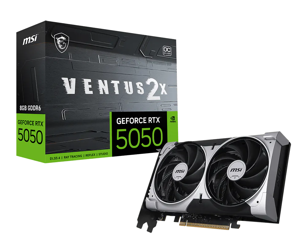 GeForce RTX™ 5050 8G VENTUS 2X OC
