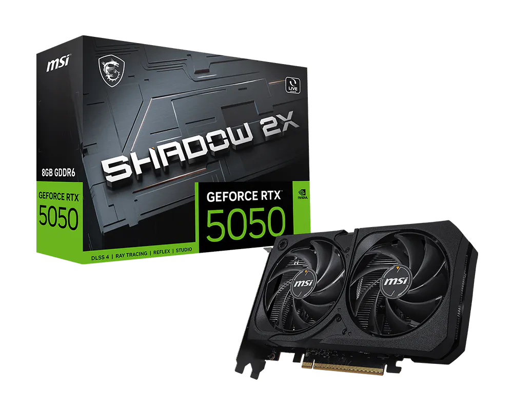 GeForce RTX™ 5050 8G SHADOW 2X