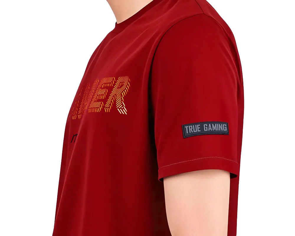 Camiseta Cooling – Serie Gamer – Rojo ladrillo