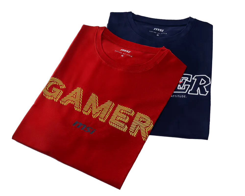 Camiseta Cooling – Serie Gamer – Rojo ladrillo