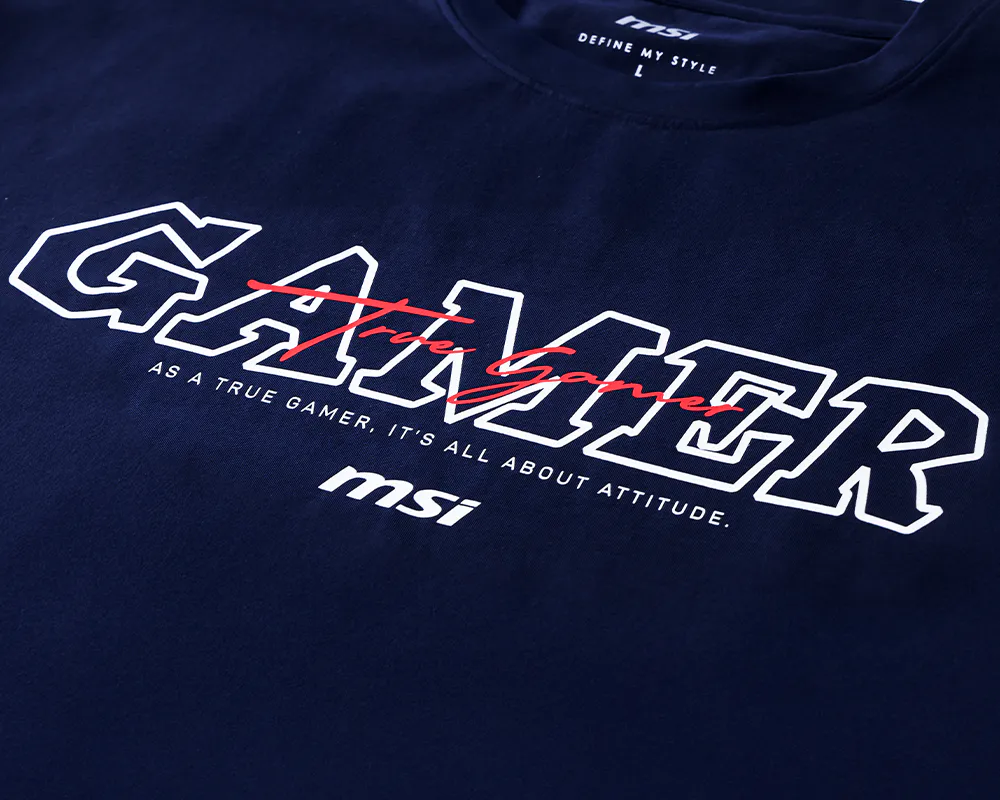 Gamer Series Cooling T-shirt - Navy Blue