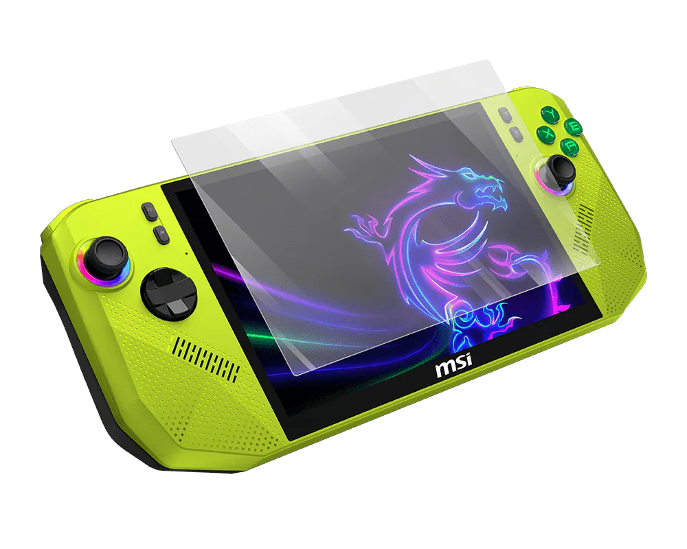 8'' MSI Claw Tempered Glass Screen Protector