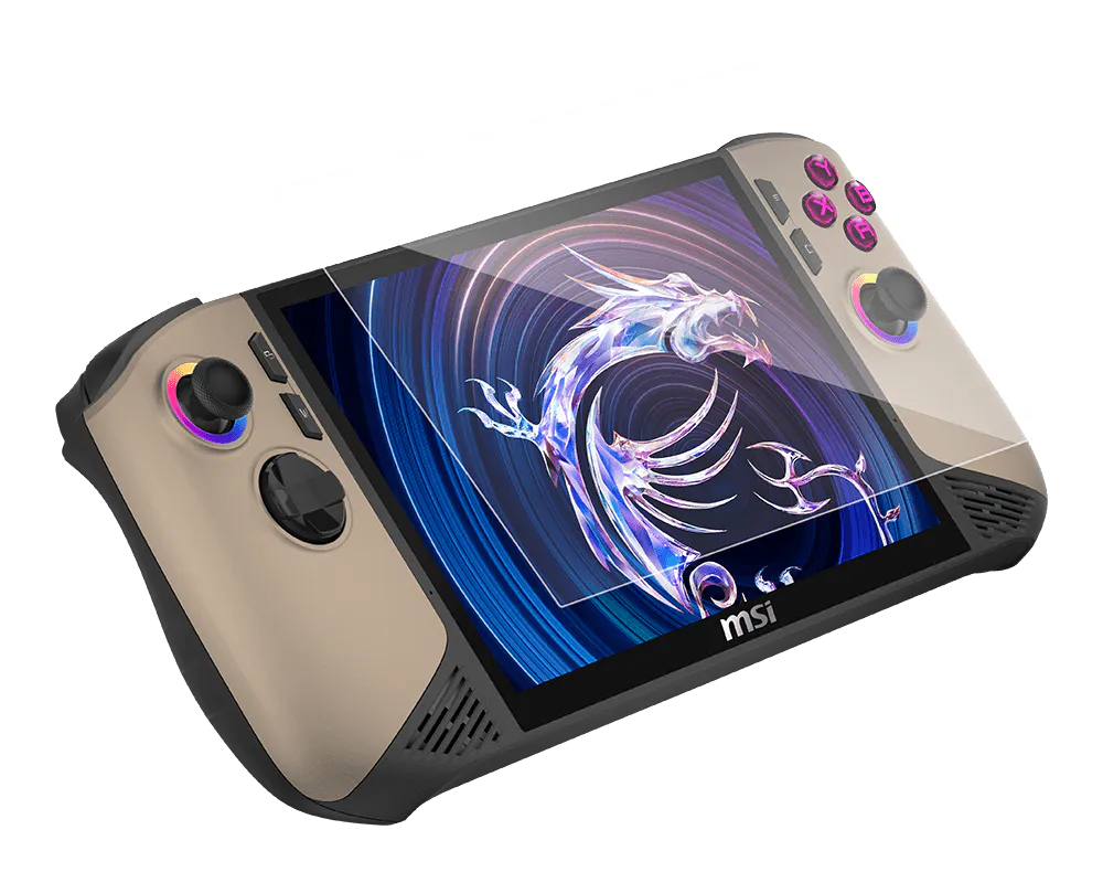 8'' MSI Claw Tempered Glass Screen Protector