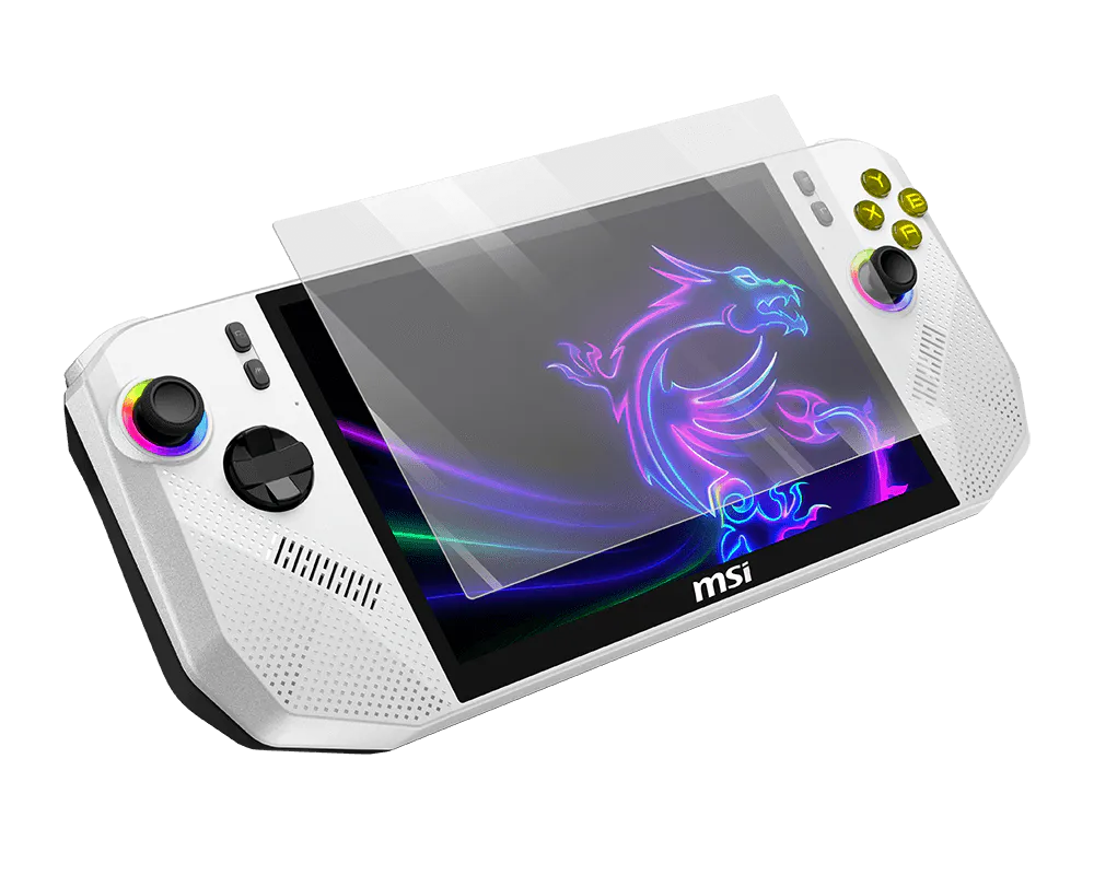 8'' MSI Claw Tempered Glass Screen Protector