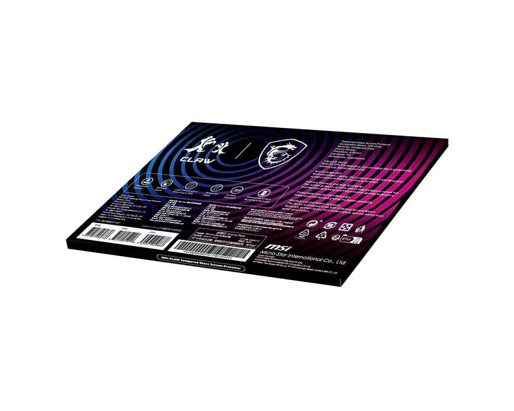 7'' MSI Claw Tempered Glass Screen Protector