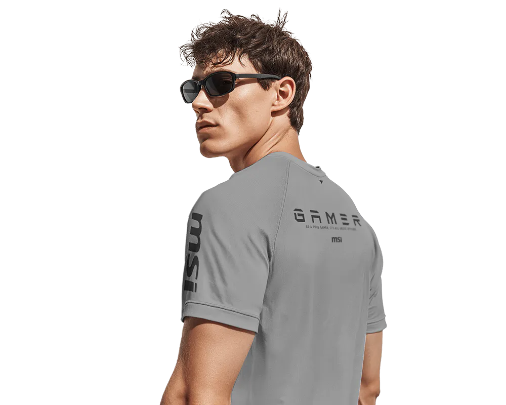 T-shirt raglan respirant Série Gamer