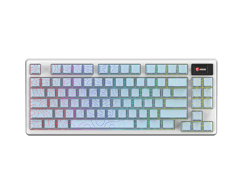 FORGE GK600 TKL WIRELESS TOPO BLUE