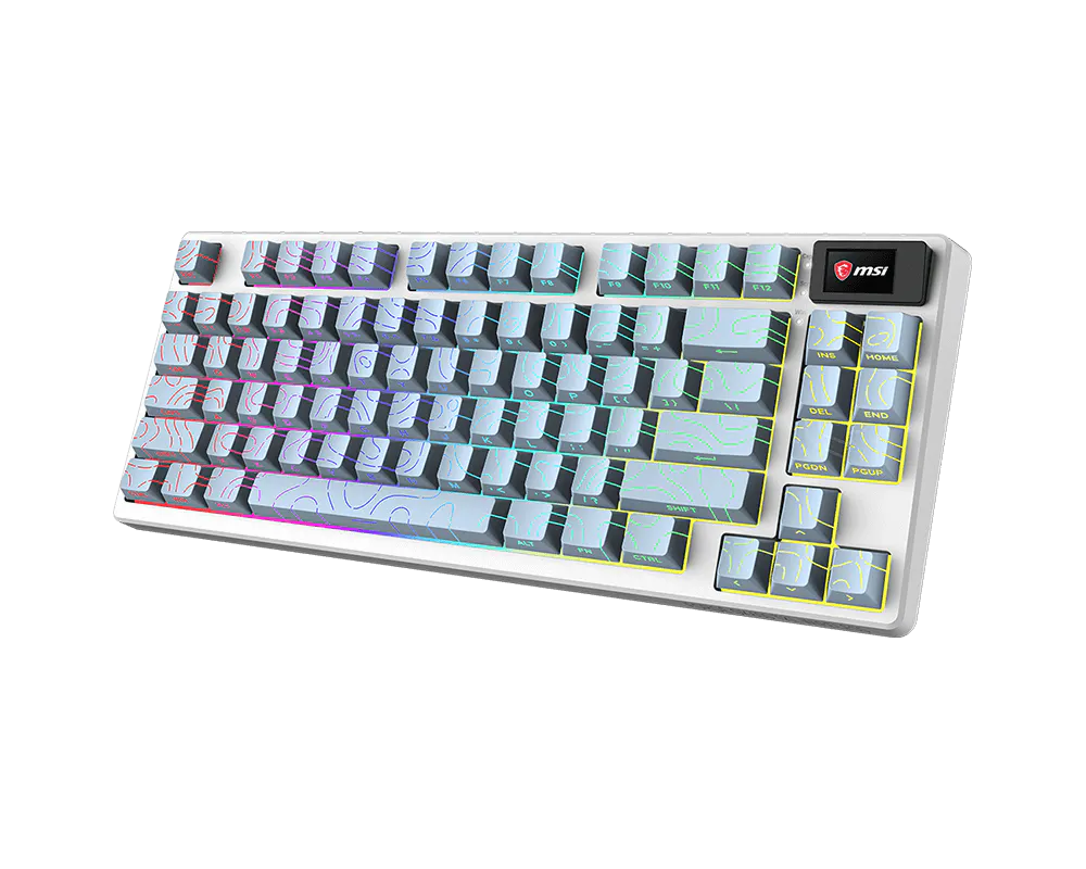 FORGE GK600 TKL WIRELESS TOPO BLUE