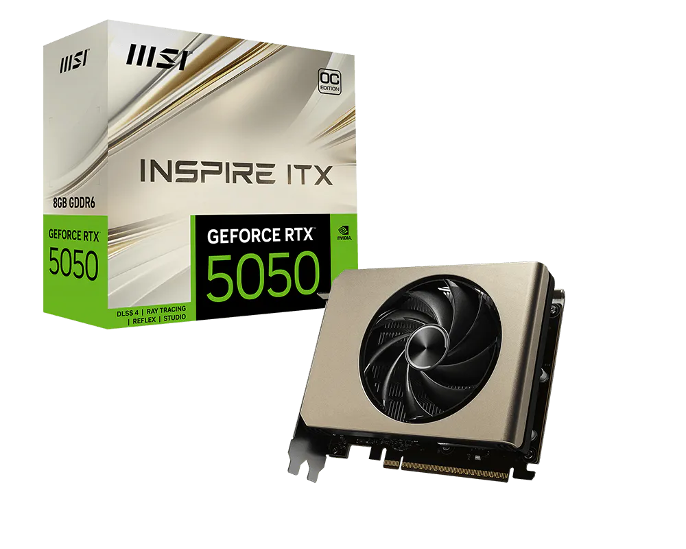 GeForce RTX™ 5050 8G INSPIRE ITX OC