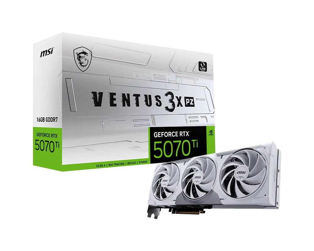 GeForce RTX™ 5070 Ti 16G VENTUS 3X PZ