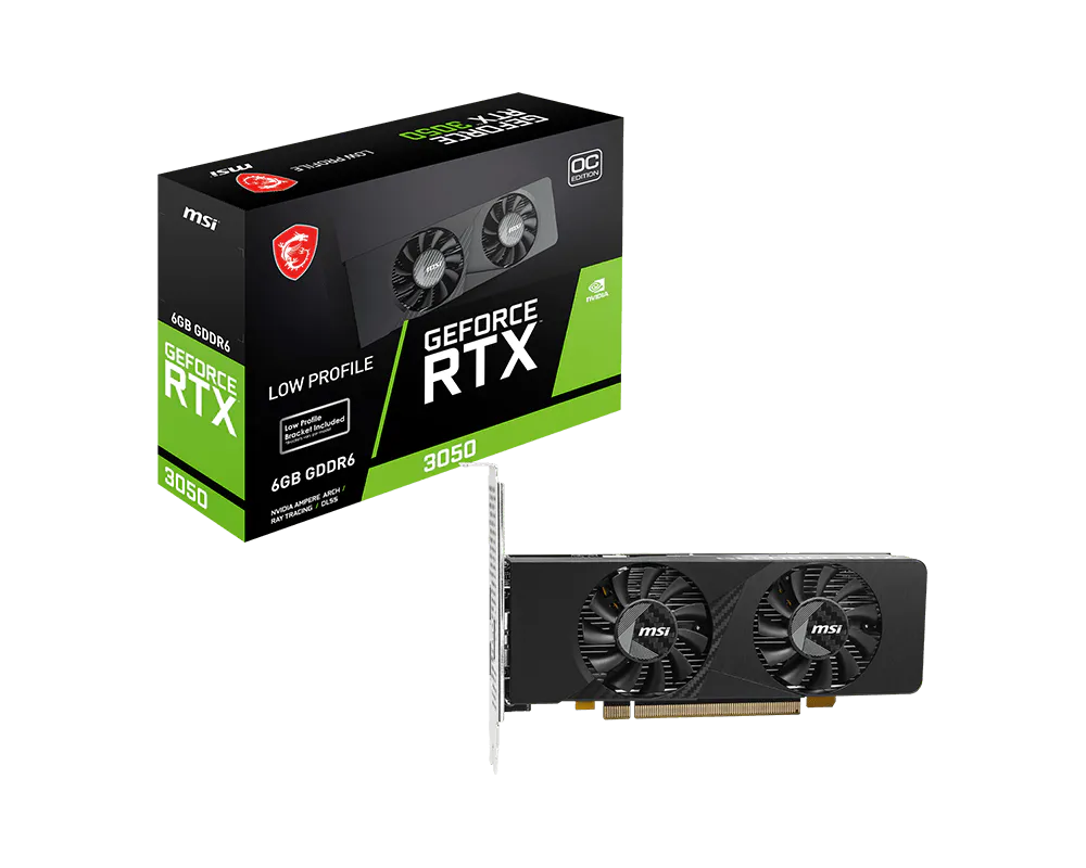 GeForce RTX™ 3050 LP E 6G OC