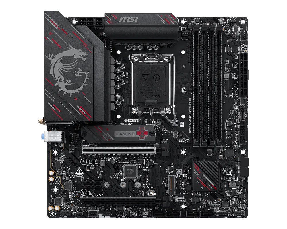 B760M GAMING PLUS WIFI GEN5 II