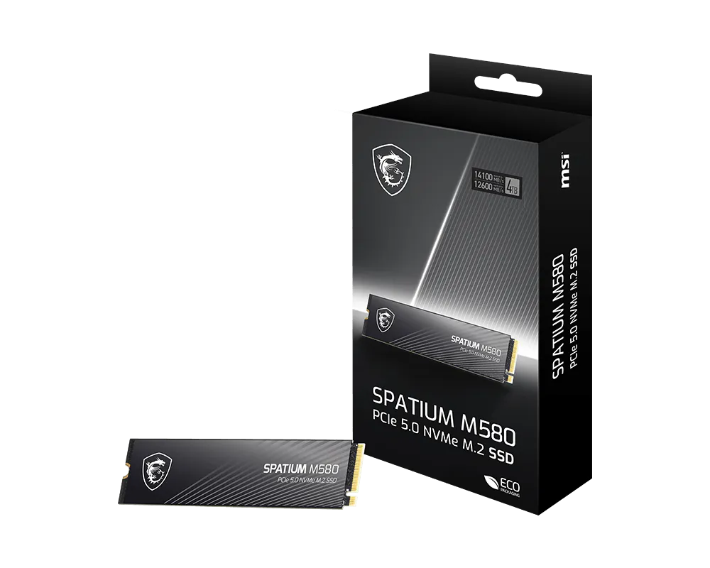 SPATIUM M580 PCIe 5.0 NVMe M.2