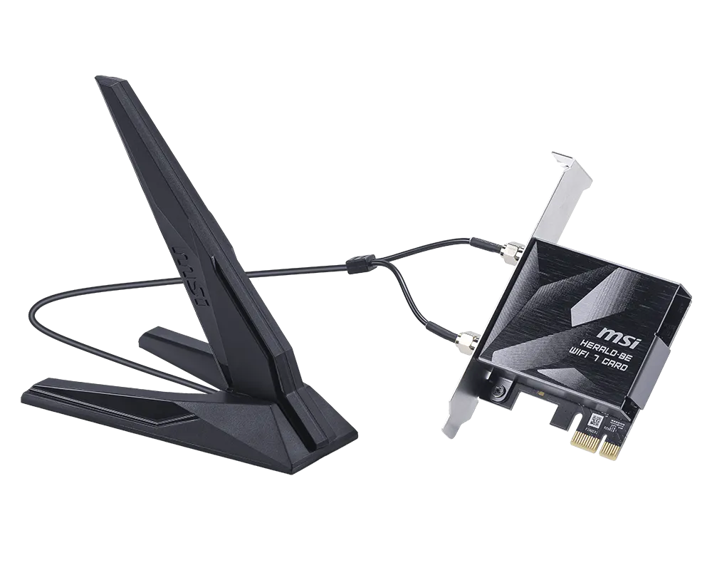 HERALD BE9400 WiFi 7 PCIe Card