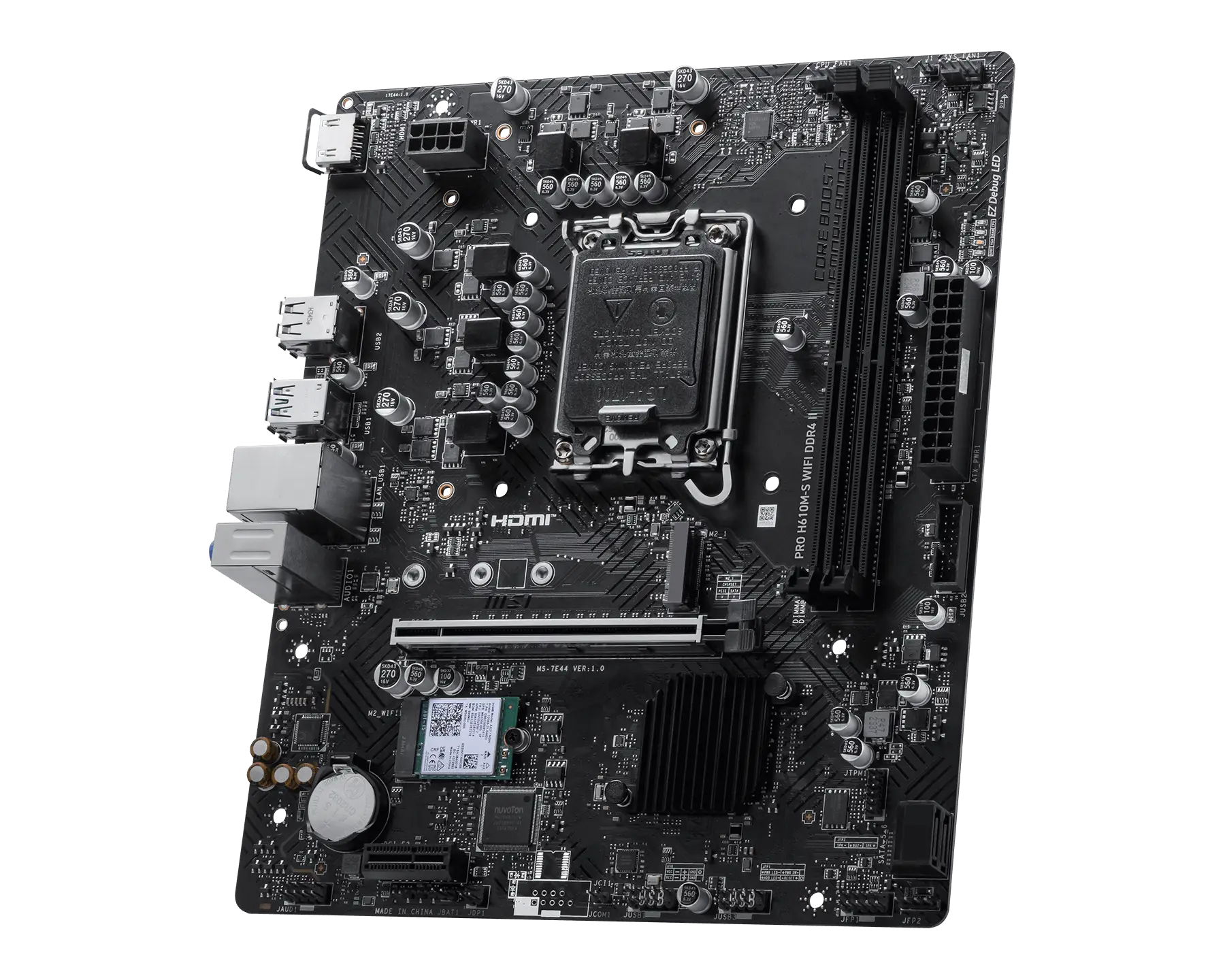 PRO H610M-S WIFI DDR4 II