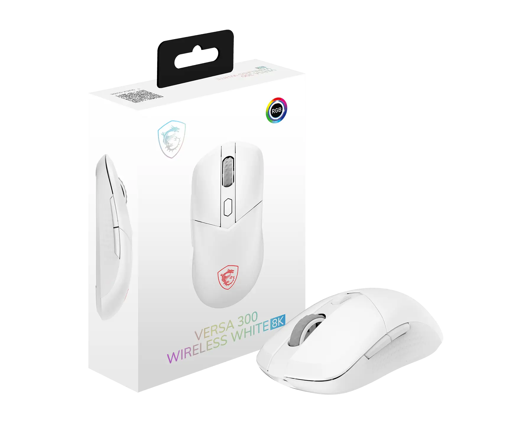 VERSA 300 WIRELESS WHITE 8K