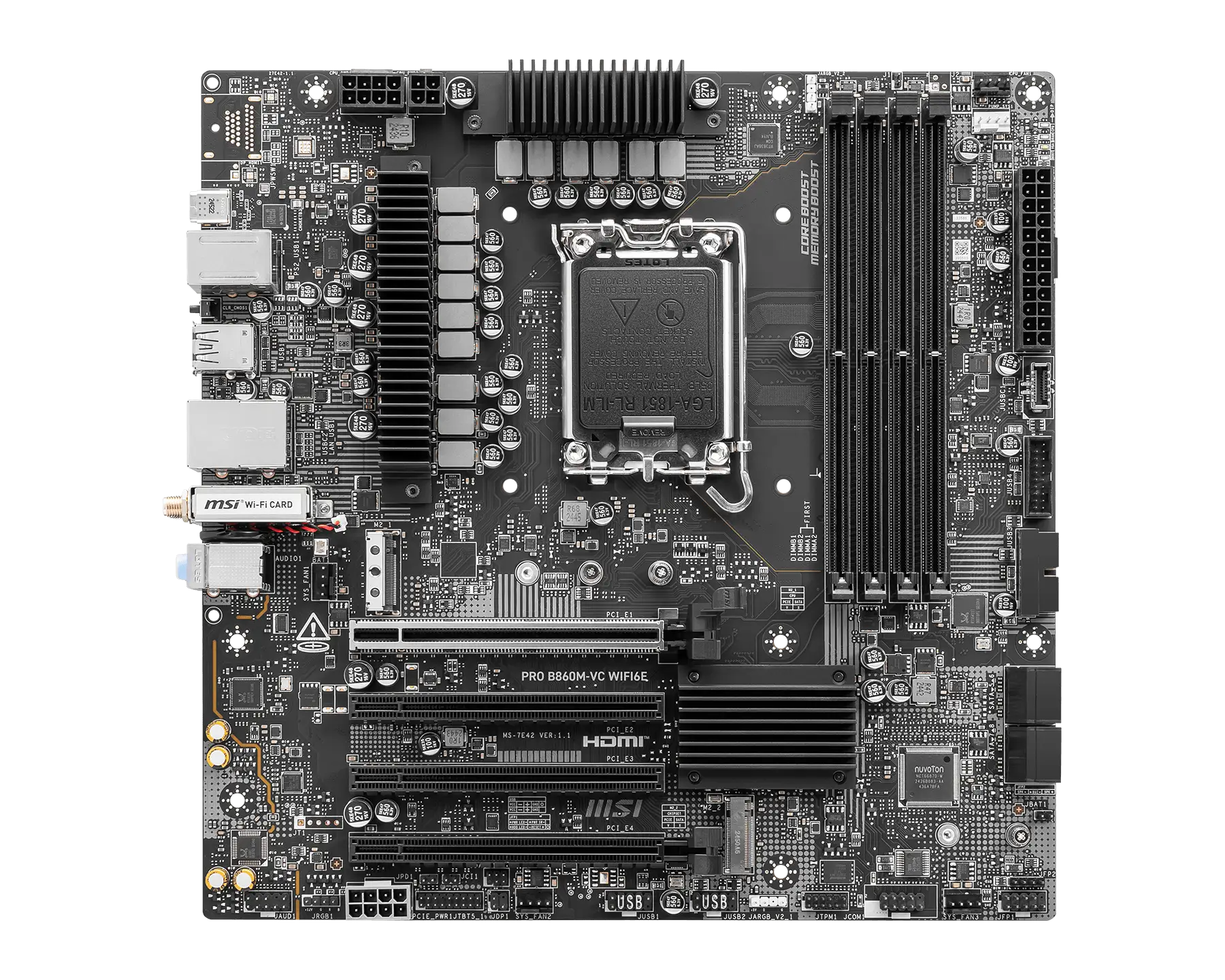 PRO B860M-VC WIFI6E
