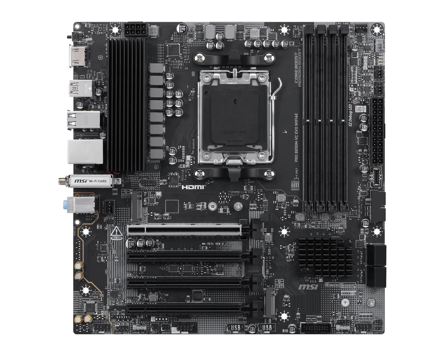 PRO B850M-VC EVO WIFI6E