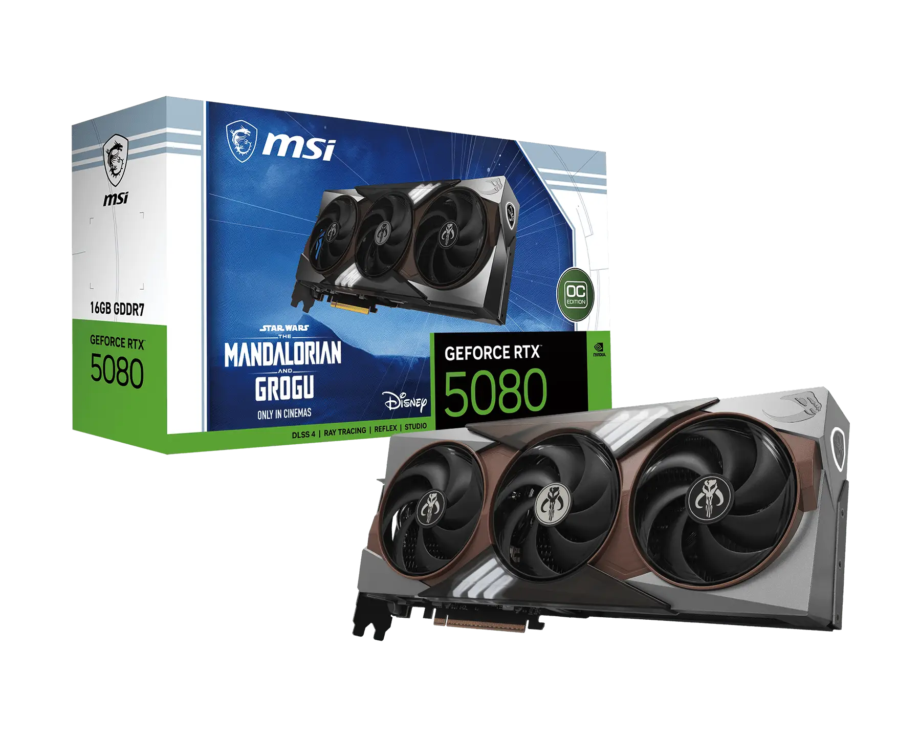 GeForce RTX™ 5080 16G The Mandalorian and Grogu Edition OC