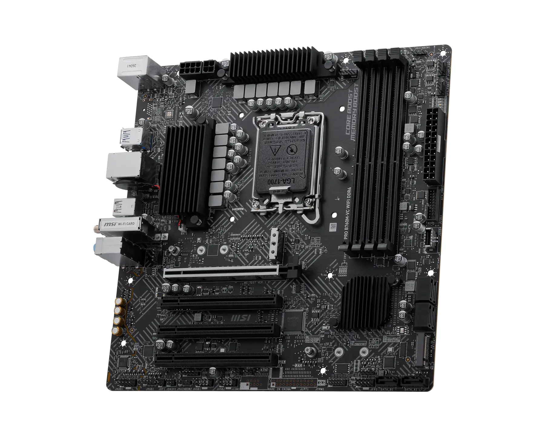 PRO B760M-VC WIFI DDR4