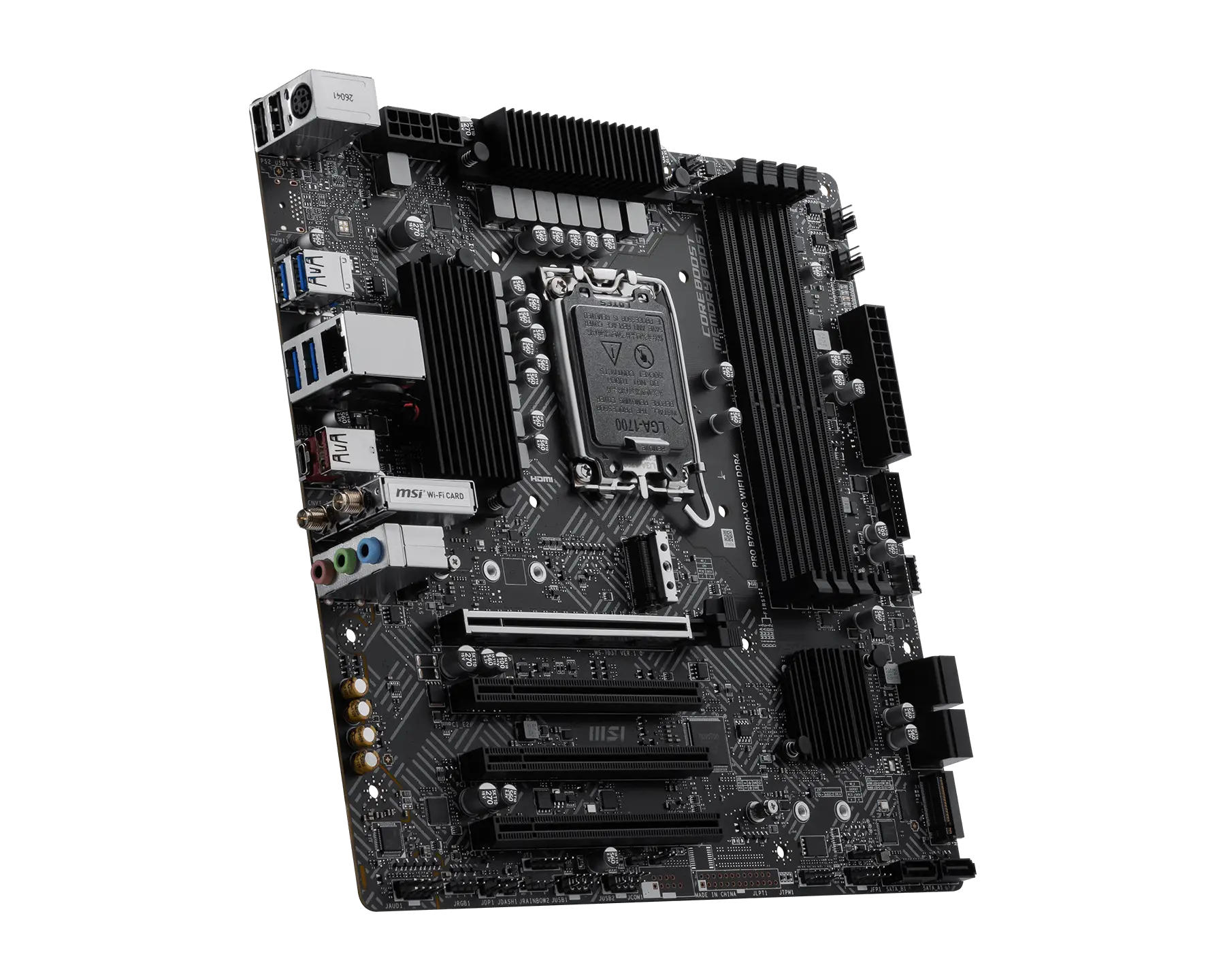 PRO B760M-VC WIFI DDR4