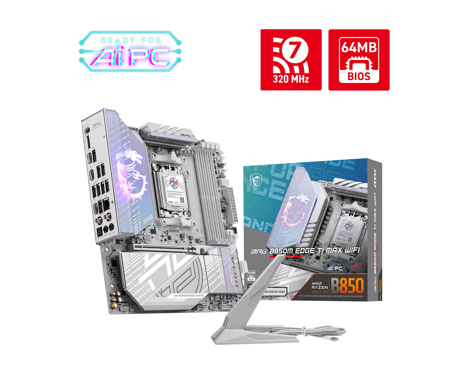 MPG B850M EDGE TI MAX WIFI (Rev 2)