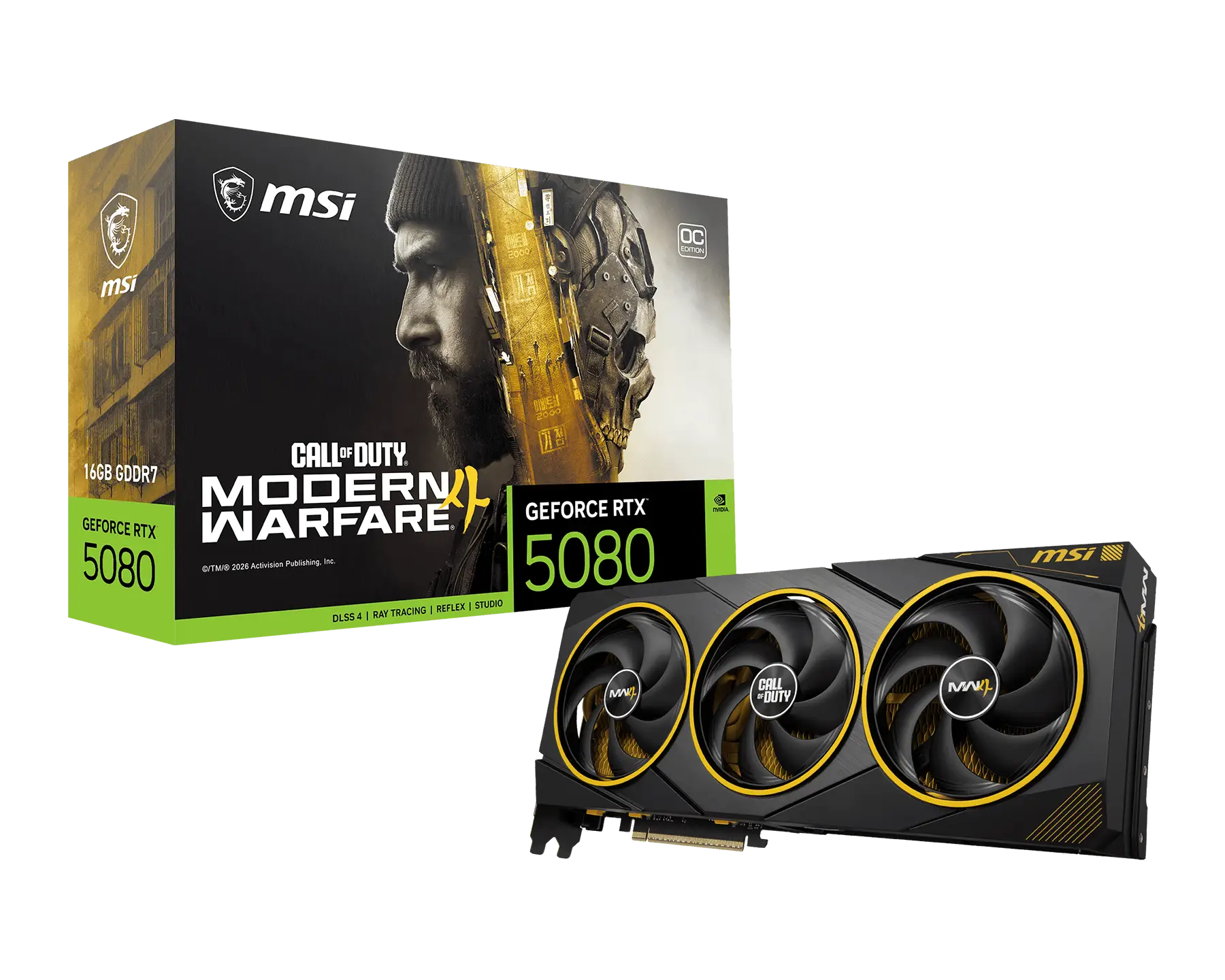GeForce RTX™ 5080 16G COD MW4 EDITION OC