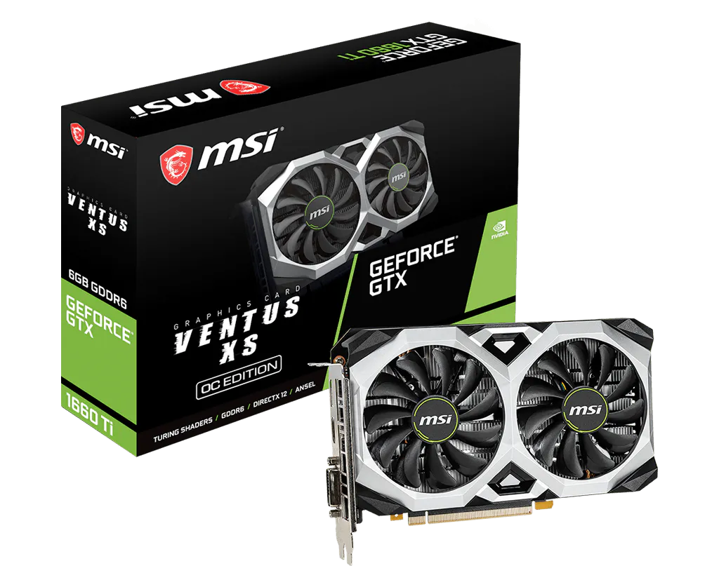 GeForce GTX 1660 Ti VENTUS XS 6G OCV1