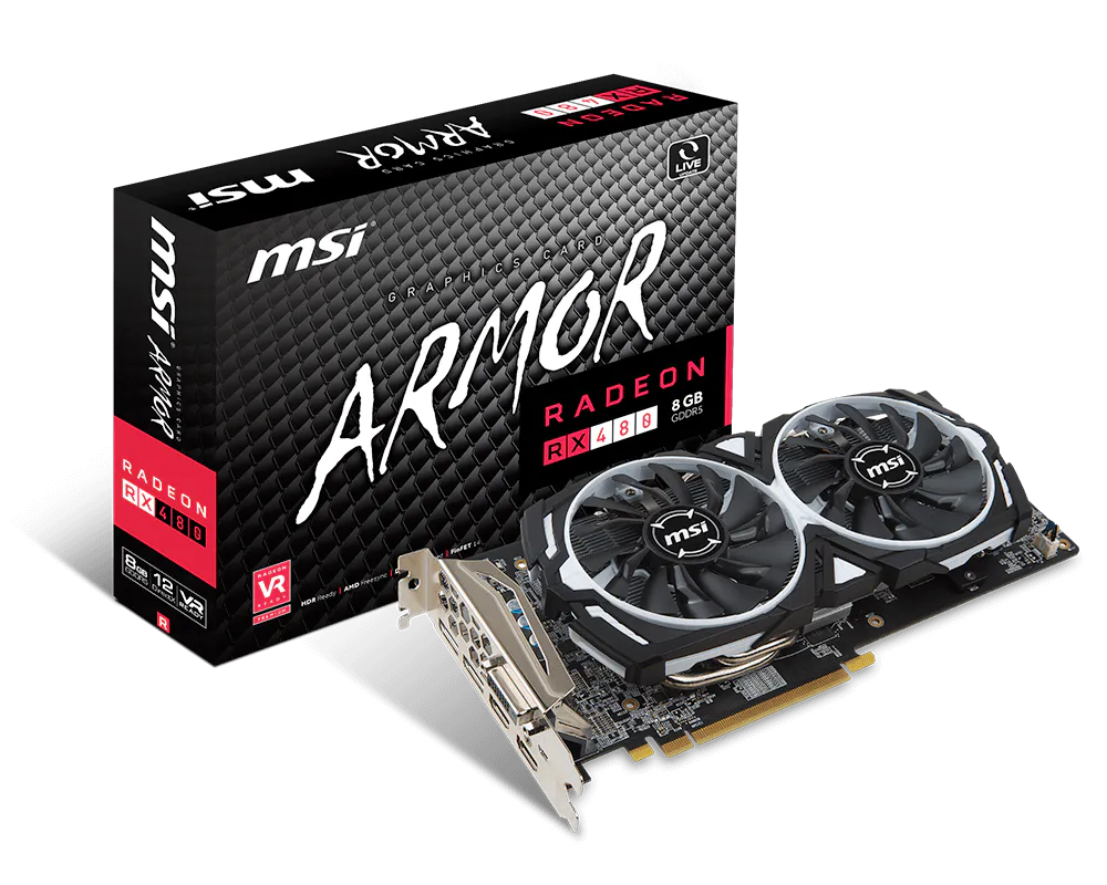 Radeon RX 480 ARMOR 8G