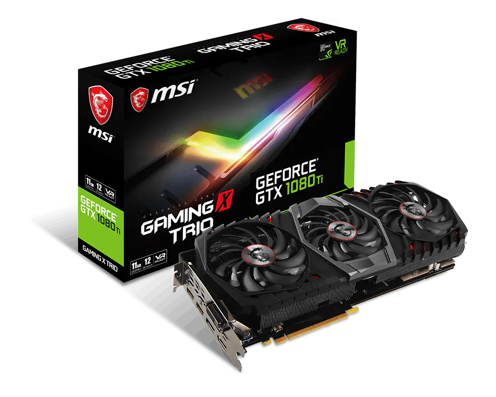 GeForce GTX 1080 Ti GAMING X TRIO