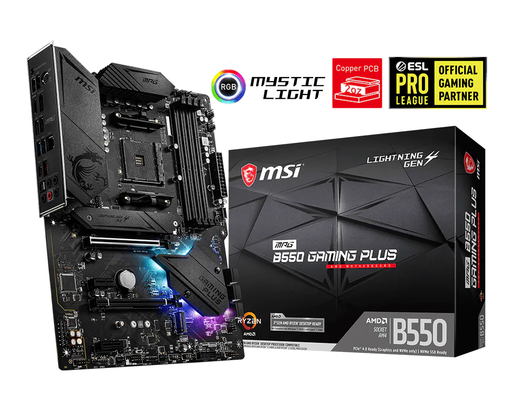 MPG B550 GAMING PLUS