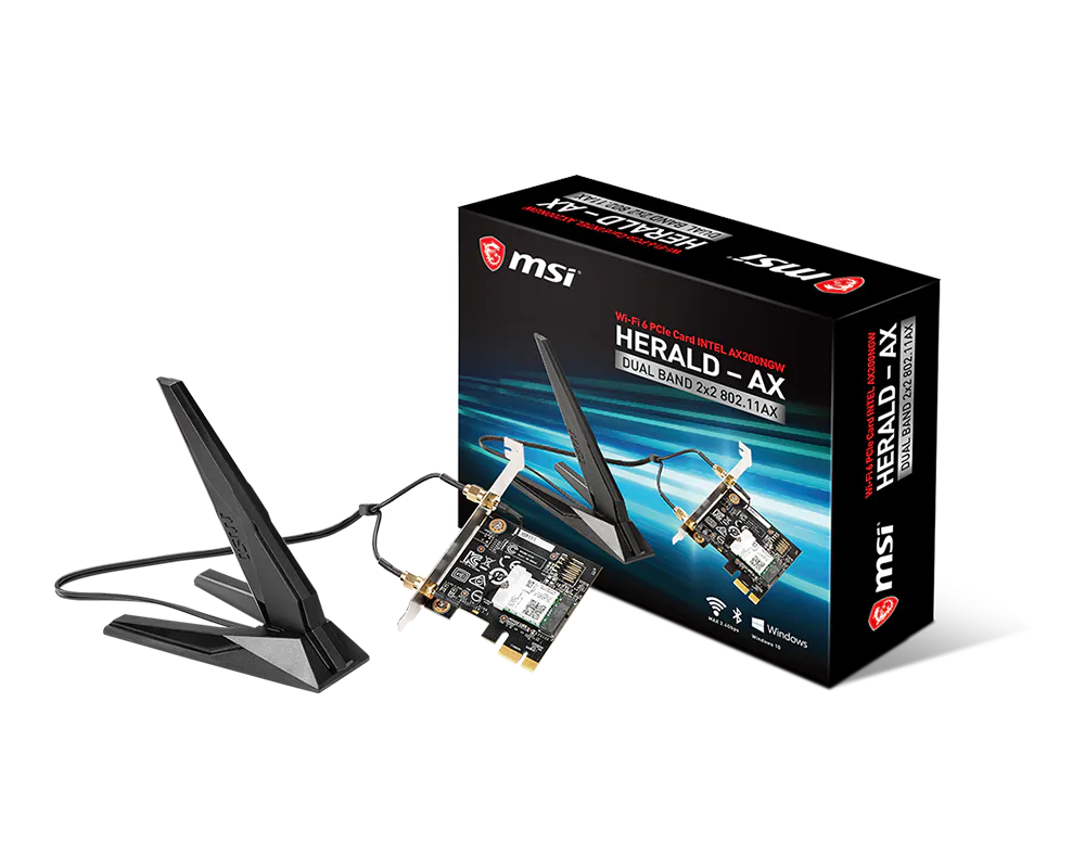 MSI HERALD-AX INTEL AX200NGW WI-FI 6