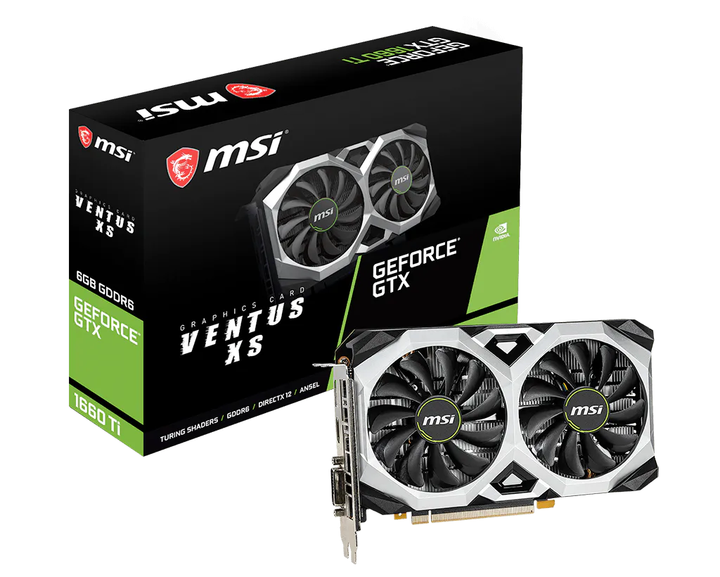GeForce GTX 1660 Ti VENTUS XS 6G V1