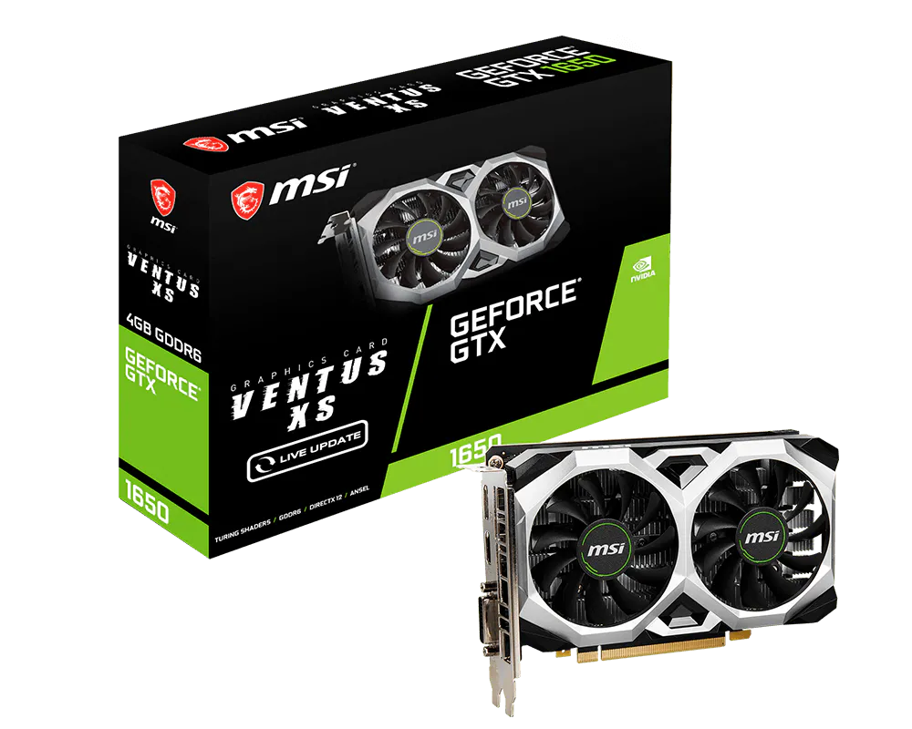 GeForce GTX 1650 D6 VENTUS XS V1