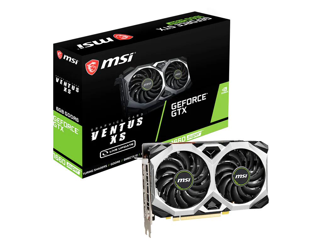 GeForce GTX 1660 SUPER™ VENTUS XS