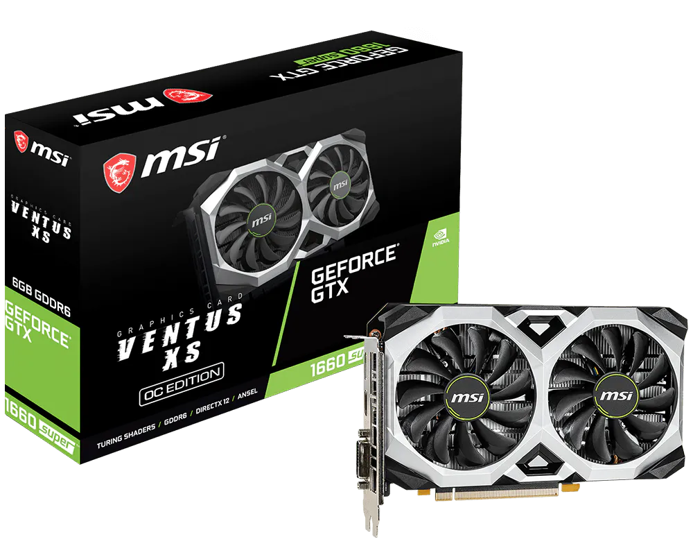 GeForce GTX 1660 SUPER™ VENTUS XS OCV1