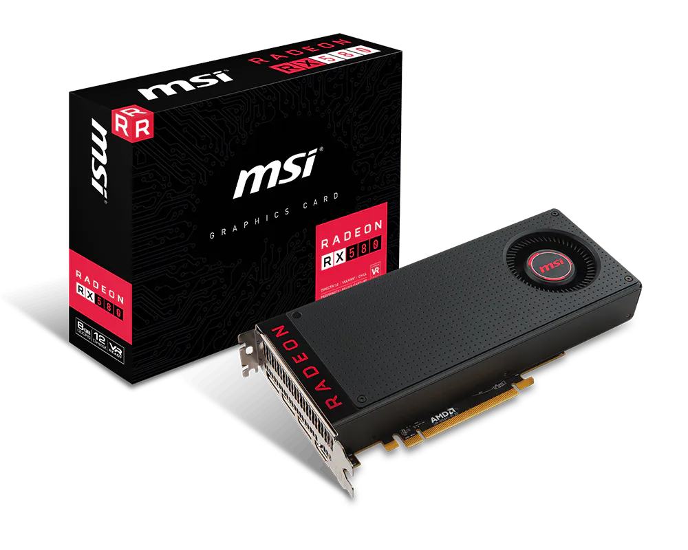 Specification Radeon RX 580 8G | MSI USA