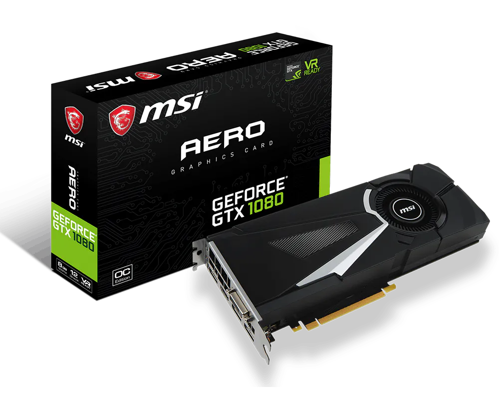 GeForce GTX 1080 AERO 8G OC