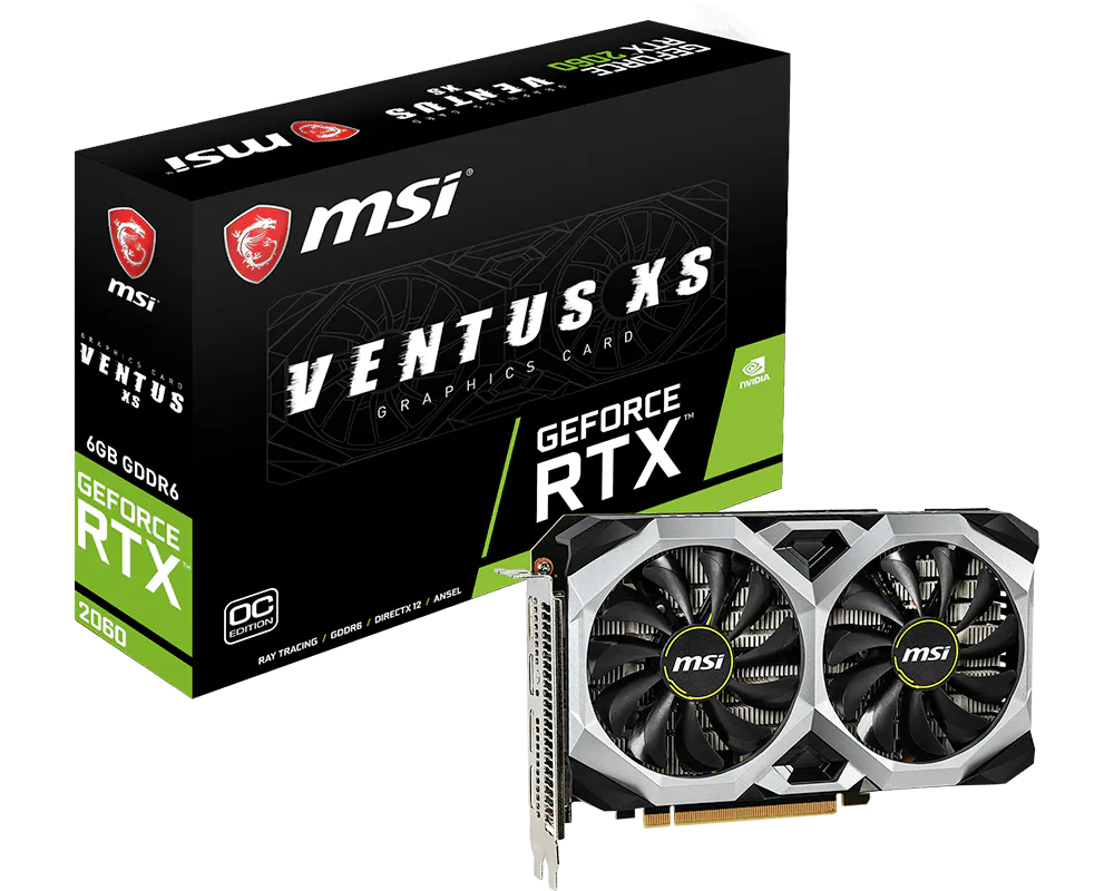 GeForce RTX 2060 VENTUS XS C 6G OC