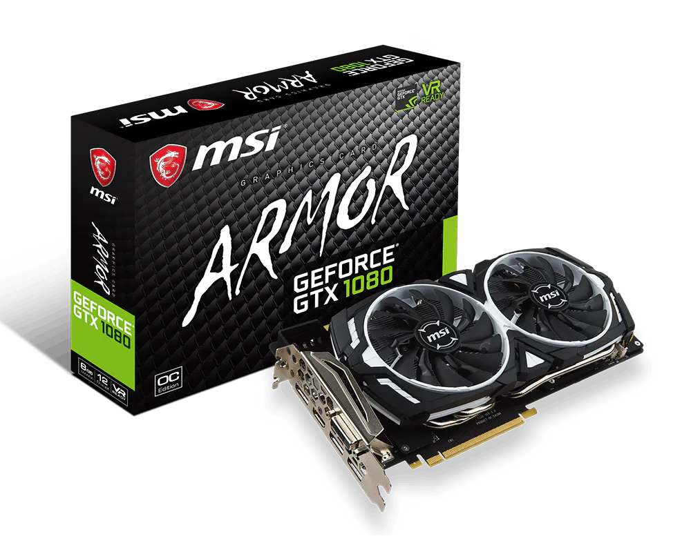 GeForce GTX 1080 ARMOR 8G OC
