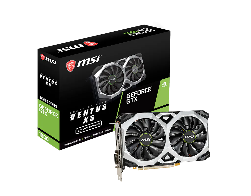 GeForce GTX 1660 VENTUS XS 6G V1